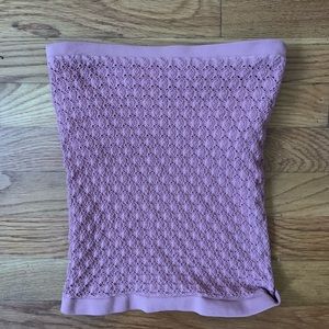 HONEY TEXTURED TUBE TOP